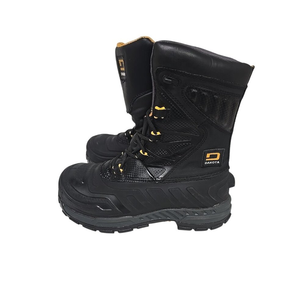 Dakota Men's Composite Toe Composite Plate 8907 T-Max ICEFX Boots Black 8M - Picture 5 of 8
